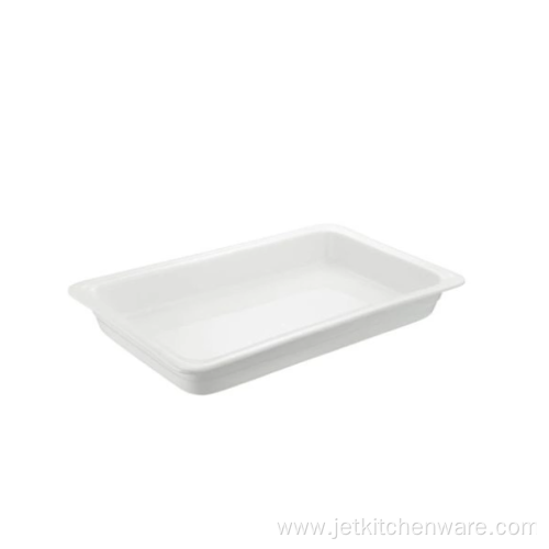 Rectangular Porcelain Hotel Food Plates